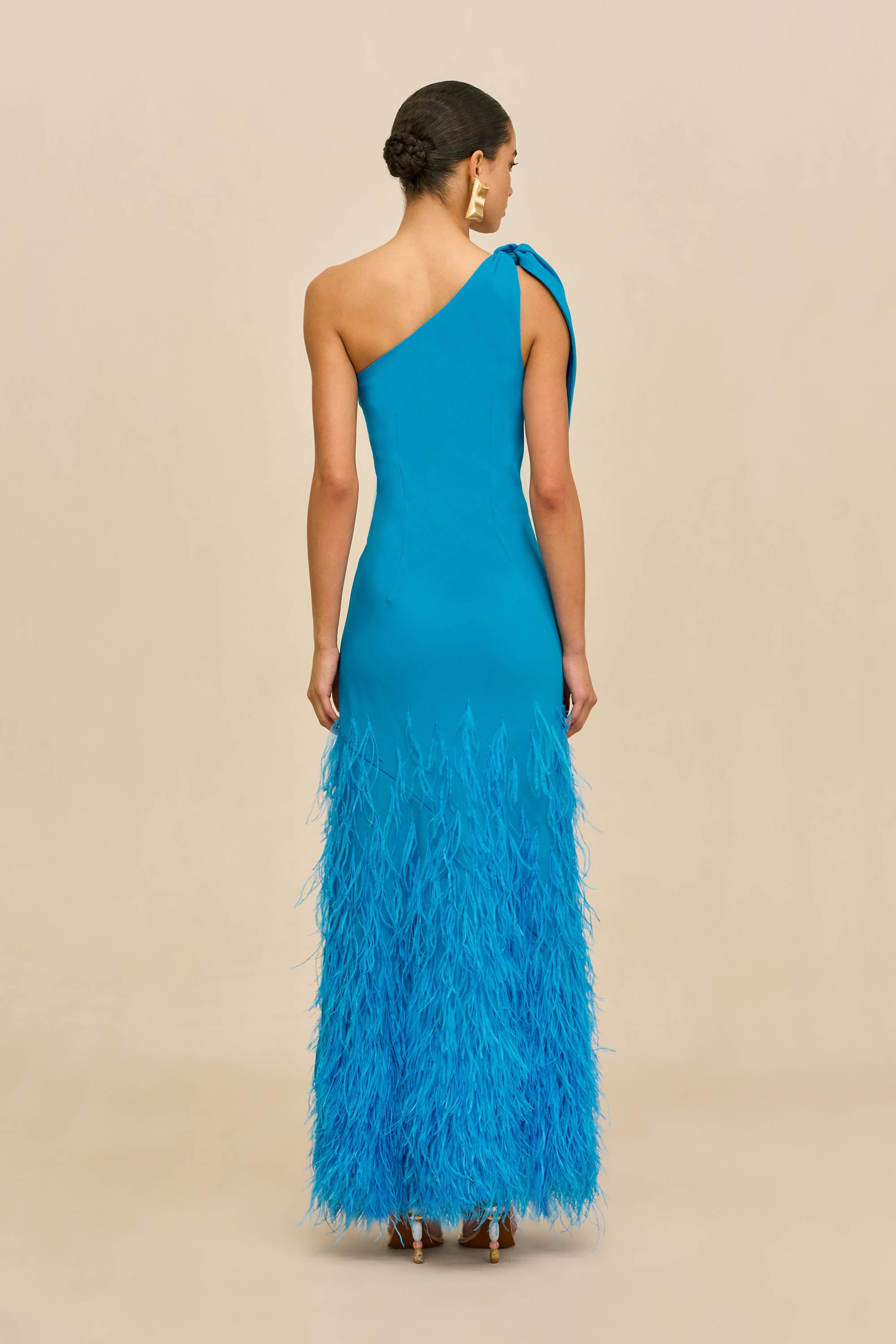 GHETA DRESS - LAKE BLUE CULT GAIA GHETA DRESS - LAKE BLUE CULT GAIA