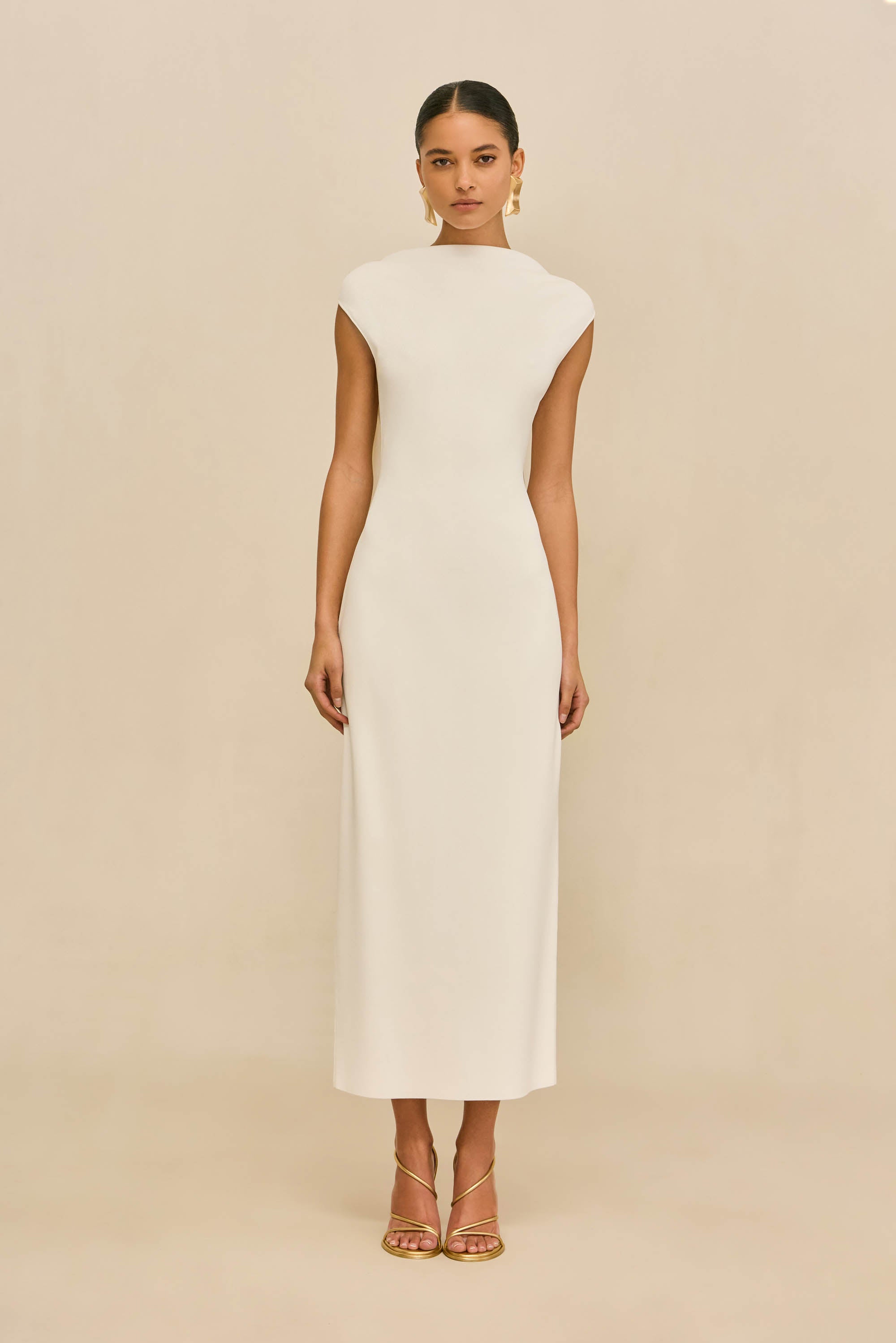 DEIRDRA DRESS - OFF WHITE