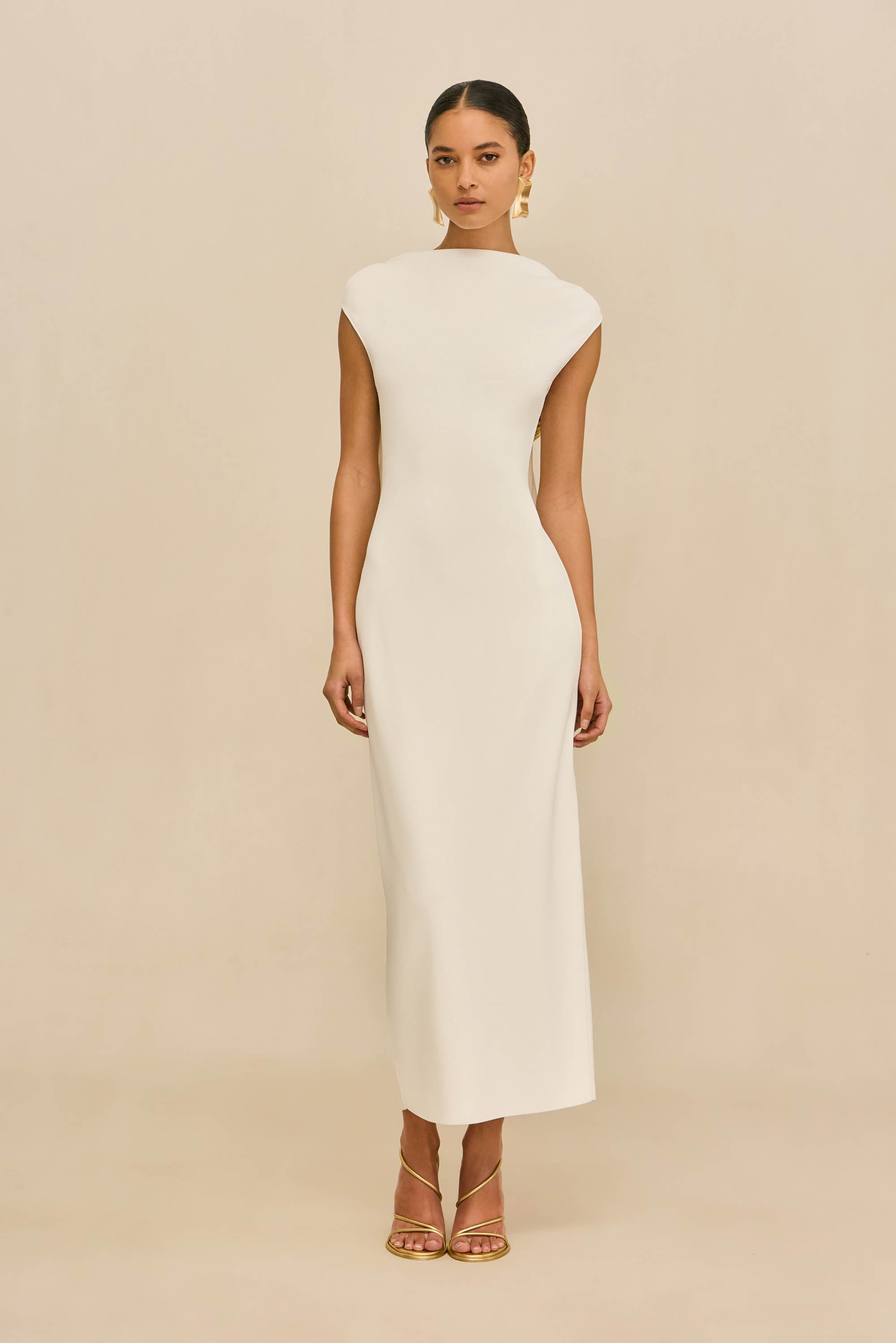 DEIRDRA DRESS - OFF WHITE