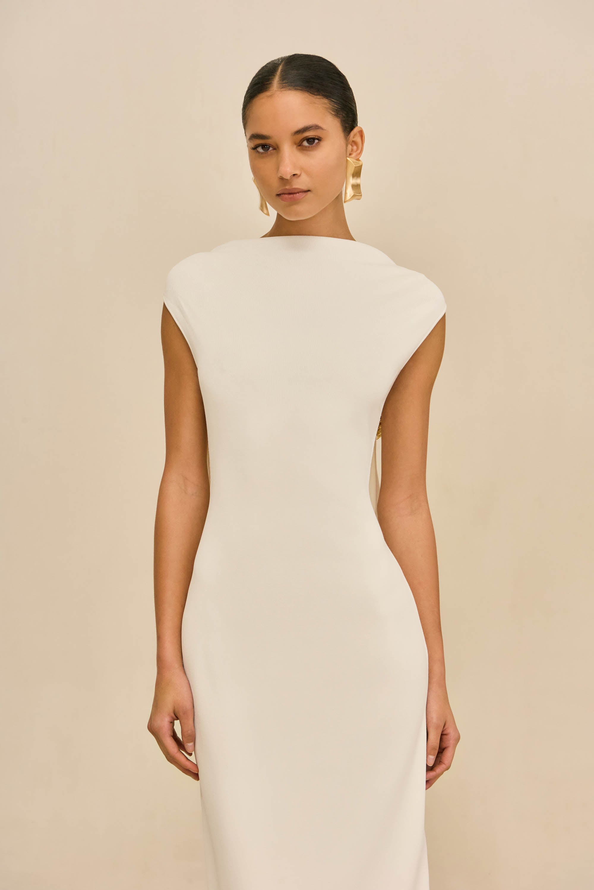 DEIRDRA DRESS - OFF WHITE