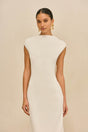 DEIRDRA DRESS - OFF WHITE
