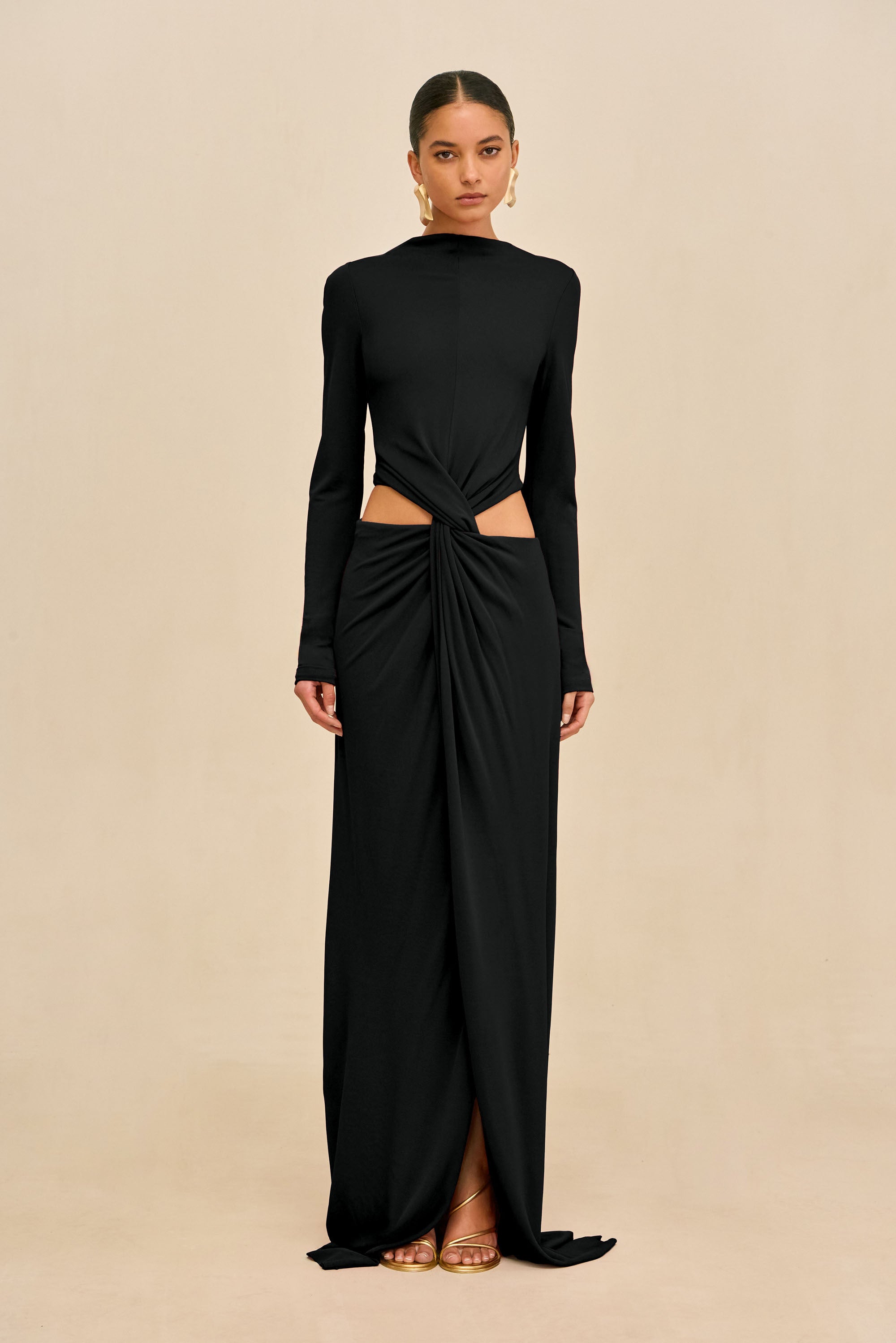 KERI GOWN - BLACK CULT GAIA KERI GOWN - BLACK CULT GAIA