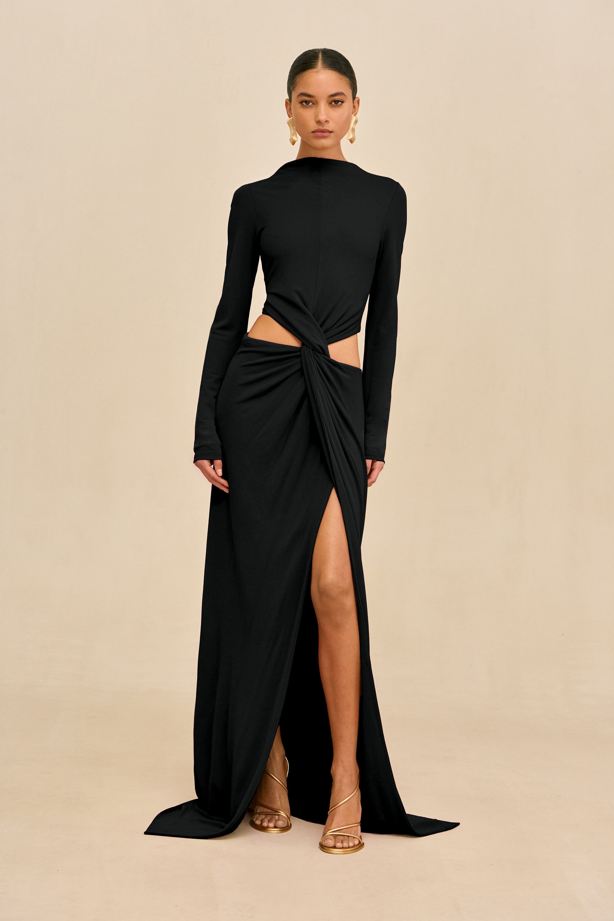 KERI GOWN - BLACK CULT GAIA KERI GOWN - BLACK CULT GAIA