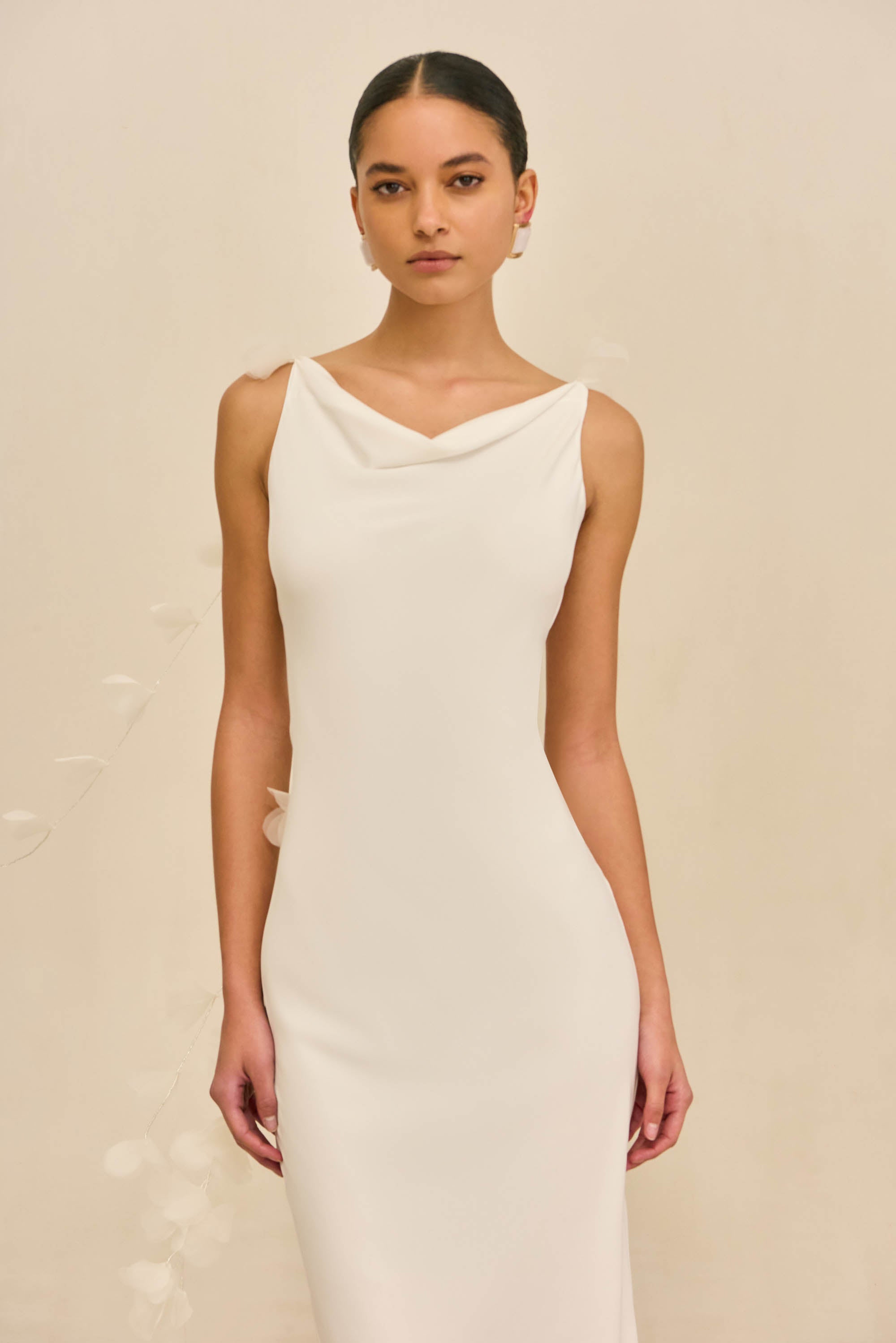 NYMERIA GOWN - OFF WHITE CULT GAIA NYMERIA GOWN - OFF WHITE CULT GAIA