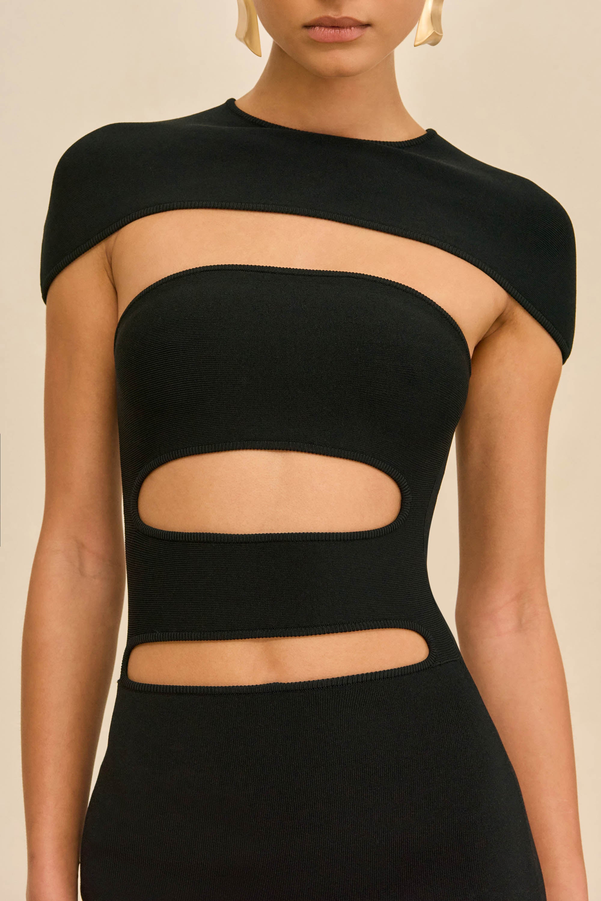 RIANNA DRESS - BLACK