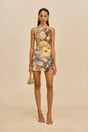 WREN DRESS - WILD DAHLIA