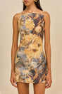 WREN DRESS - WILD DAHLIA