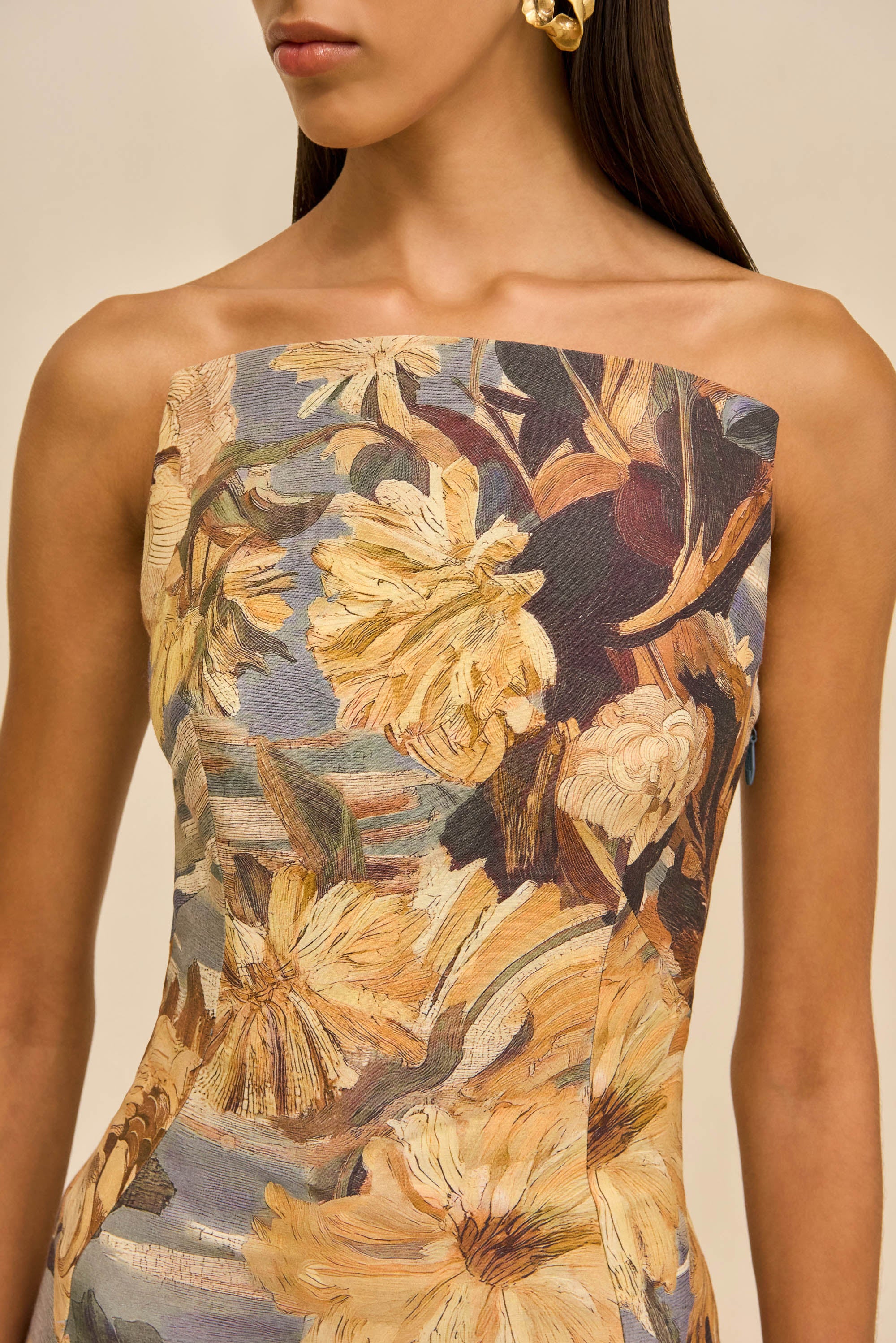 WREN DRESS - WILD DAHLIA