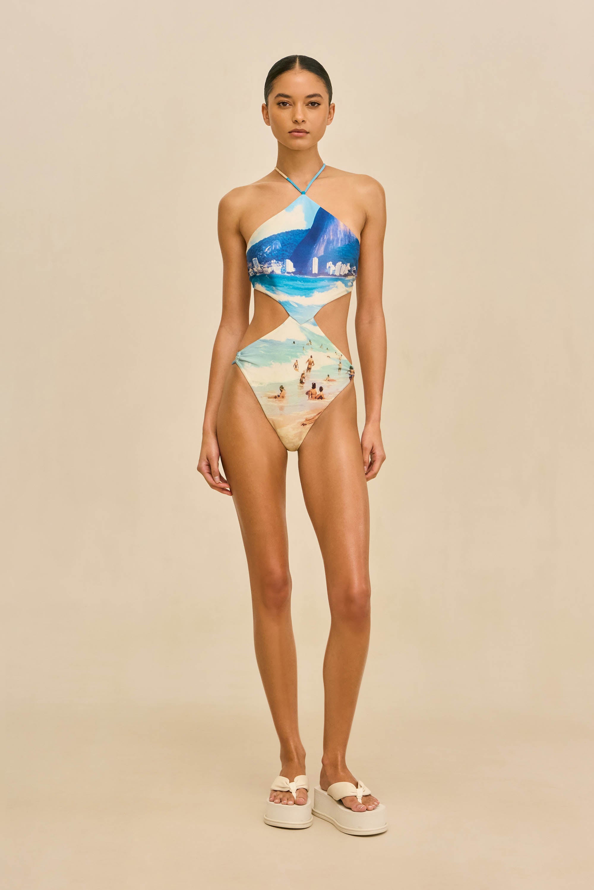 RONAN ONE PIECE - RIO BEACH PRINT