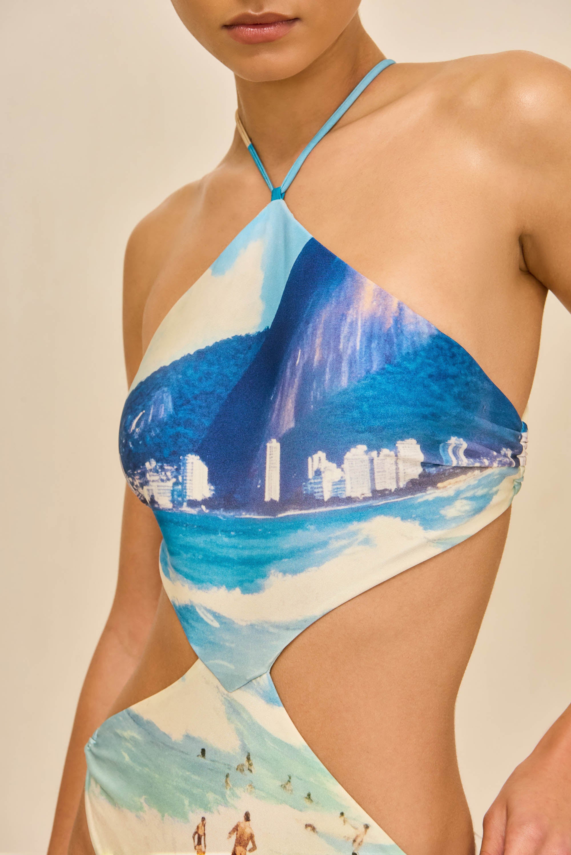 RONAN ONE PIECE - RIO BEACH PRINT