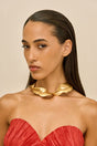 GIADA CHOKER NECKLACE - ANTIQUE BRASS
