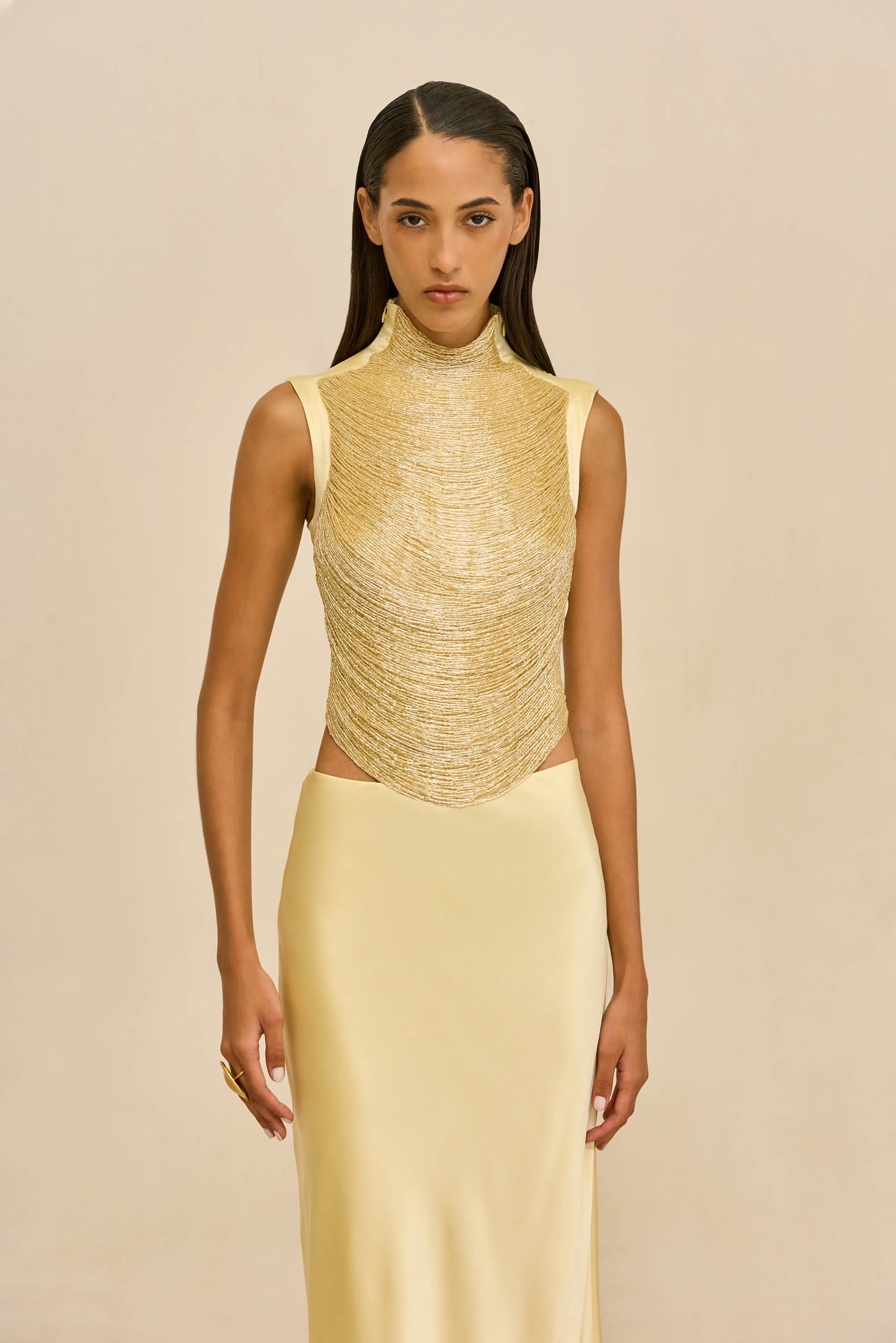 TARAJI TOP - TAPESTRY MULTI