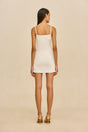 FLORA KNIT DRESS - OFF WHITE