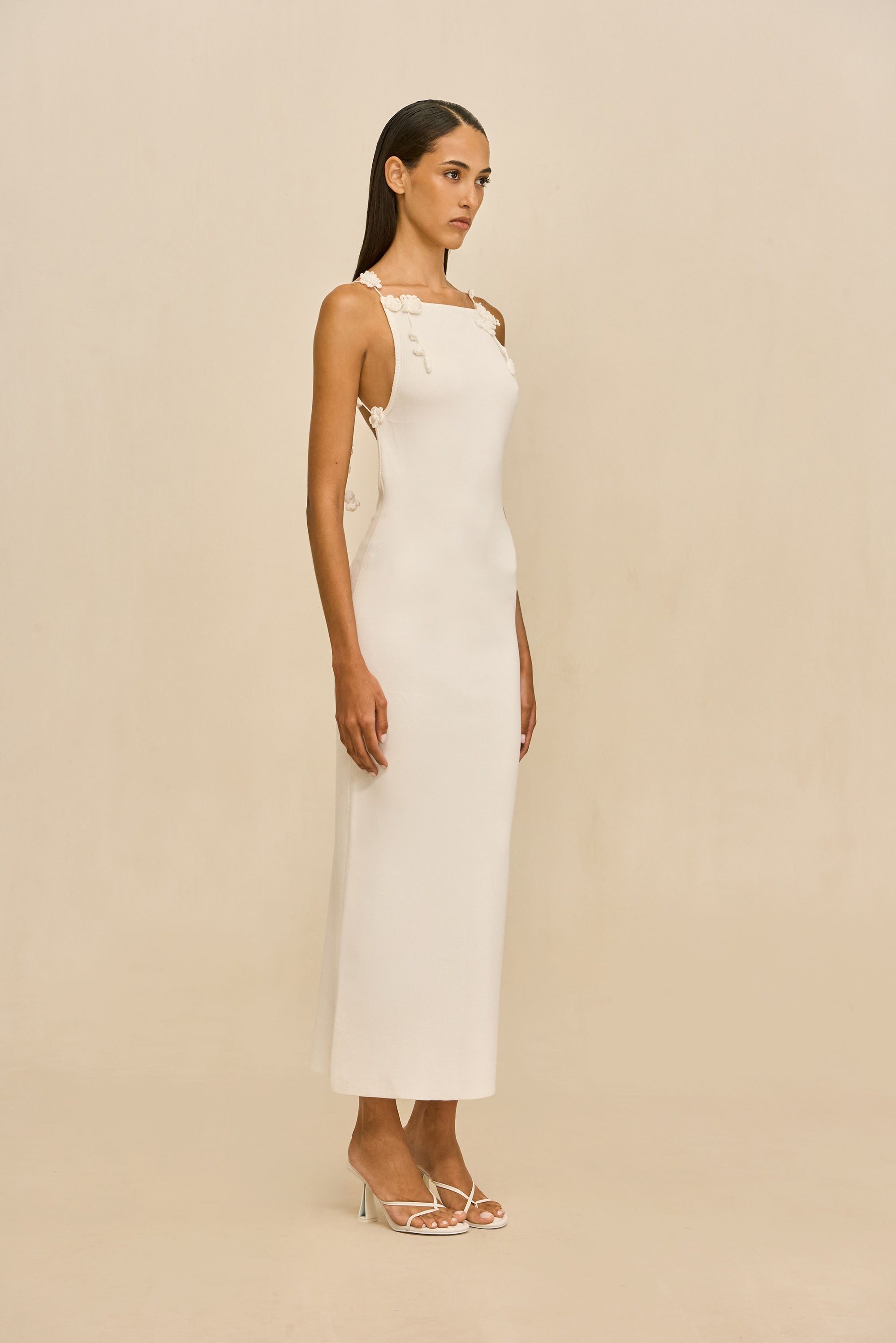 Cult Gaia - Giuliana Knit Dress - Off White Cult Gaia - Giuliana Knit Dress - Off White