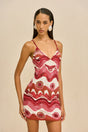 SASHA DRESS - WAVE MULTI