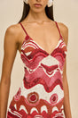 SASHA DRESS - WAVE MULTI