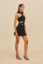 LILLIE KNIT DRESS - BLACK