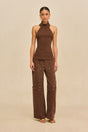 WAKE KNIT TOP - JAVA