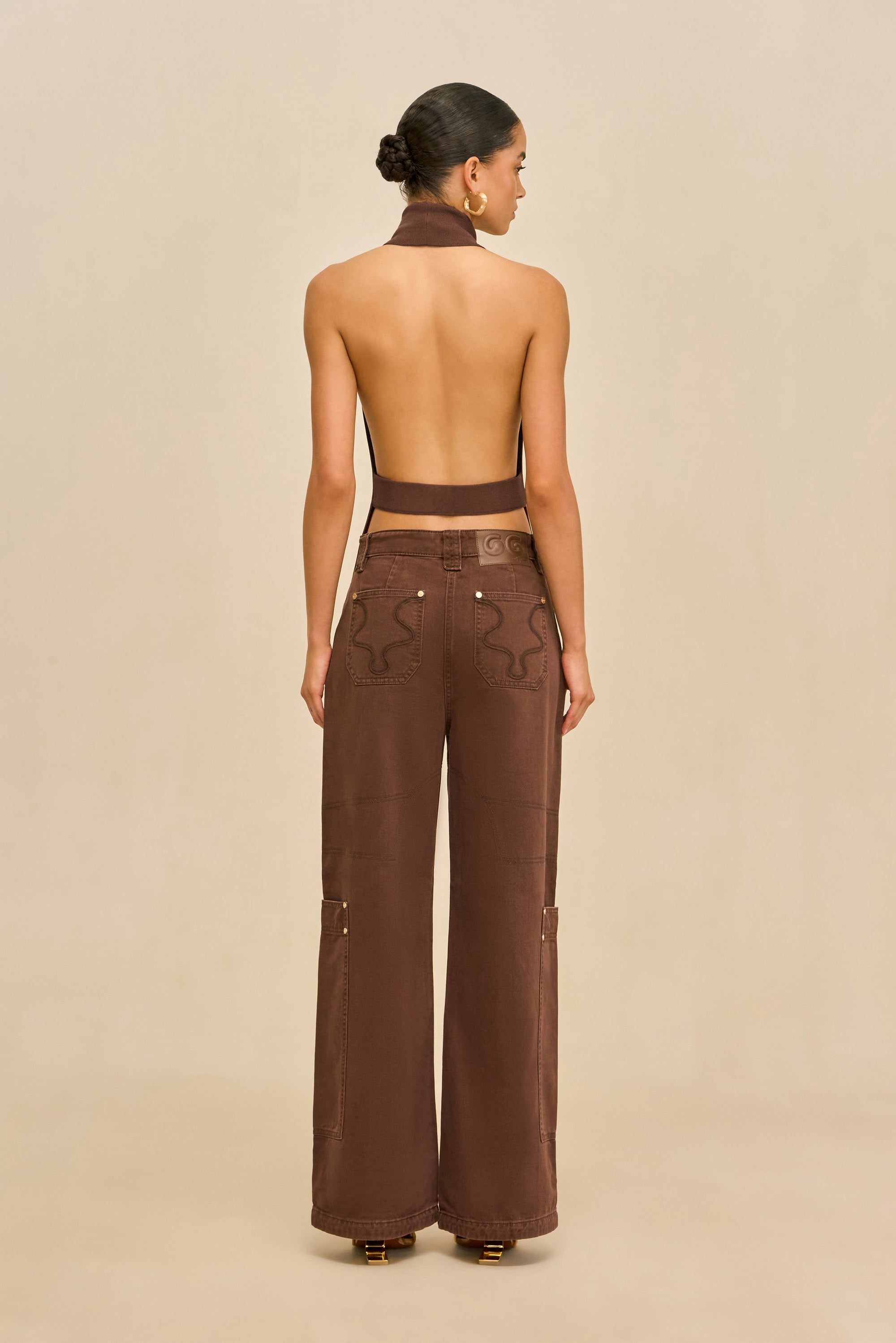 WAKE KNIT TOP - JAVA