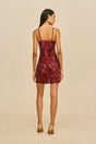 VANYA DRESS - MERLOT