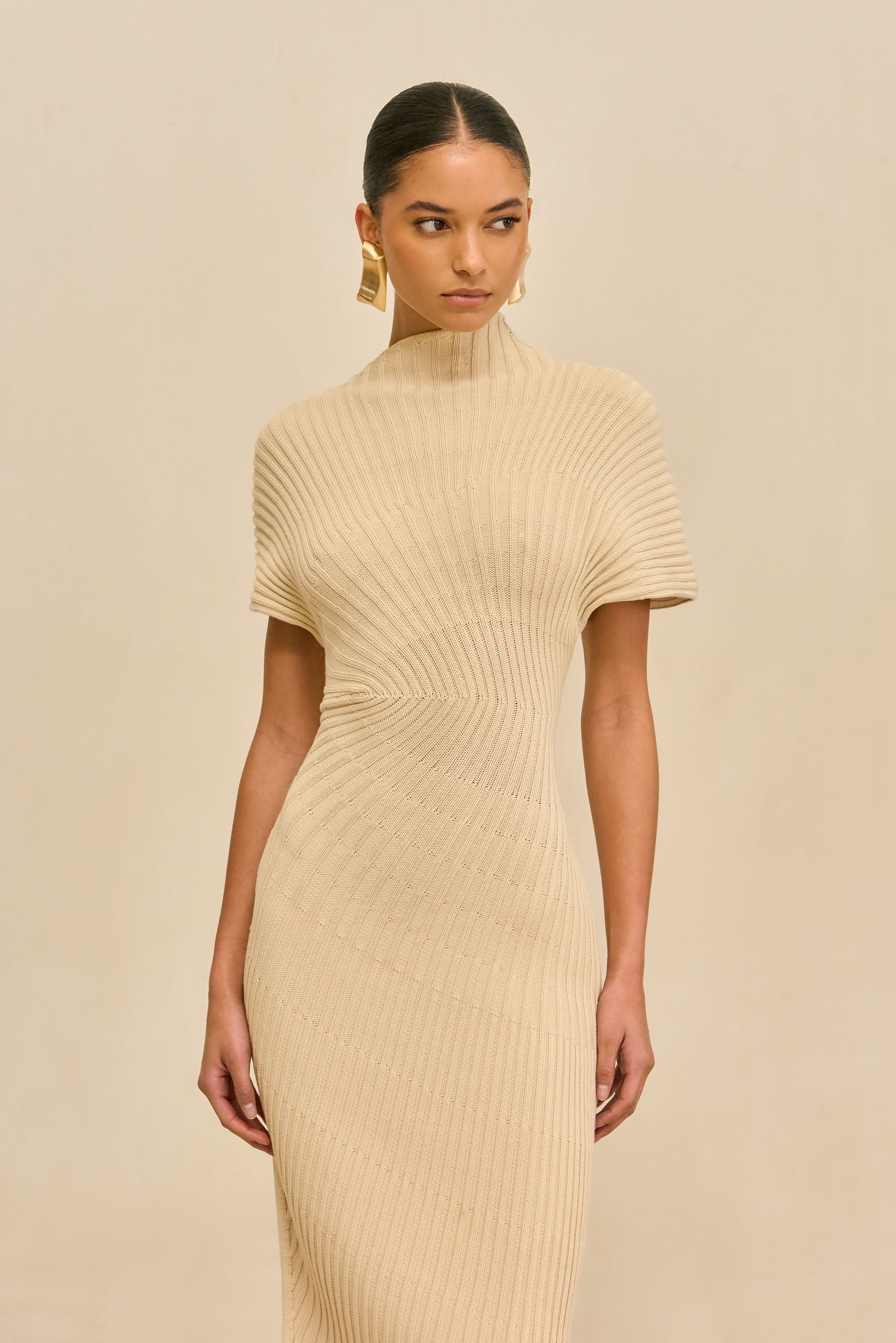 CHRYSTA KNIT DRESS - BEACH CULT GAIA CHRYSTA KNIT DRESS - BEACH CULT GAIA