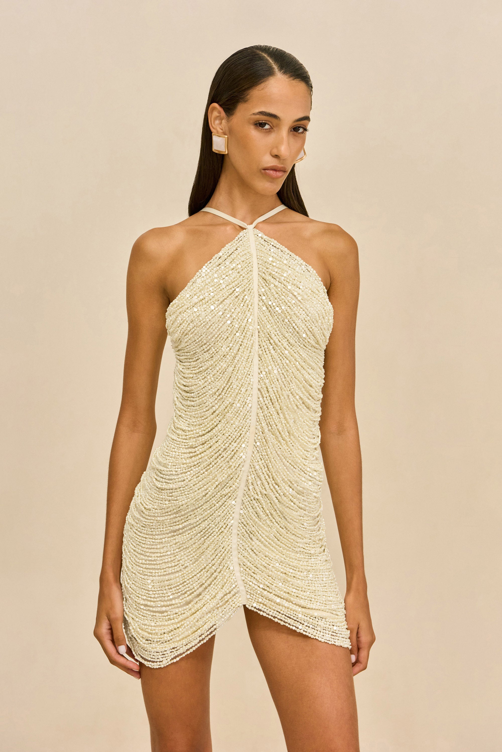 DOMINA DRESS - OFF WHITE