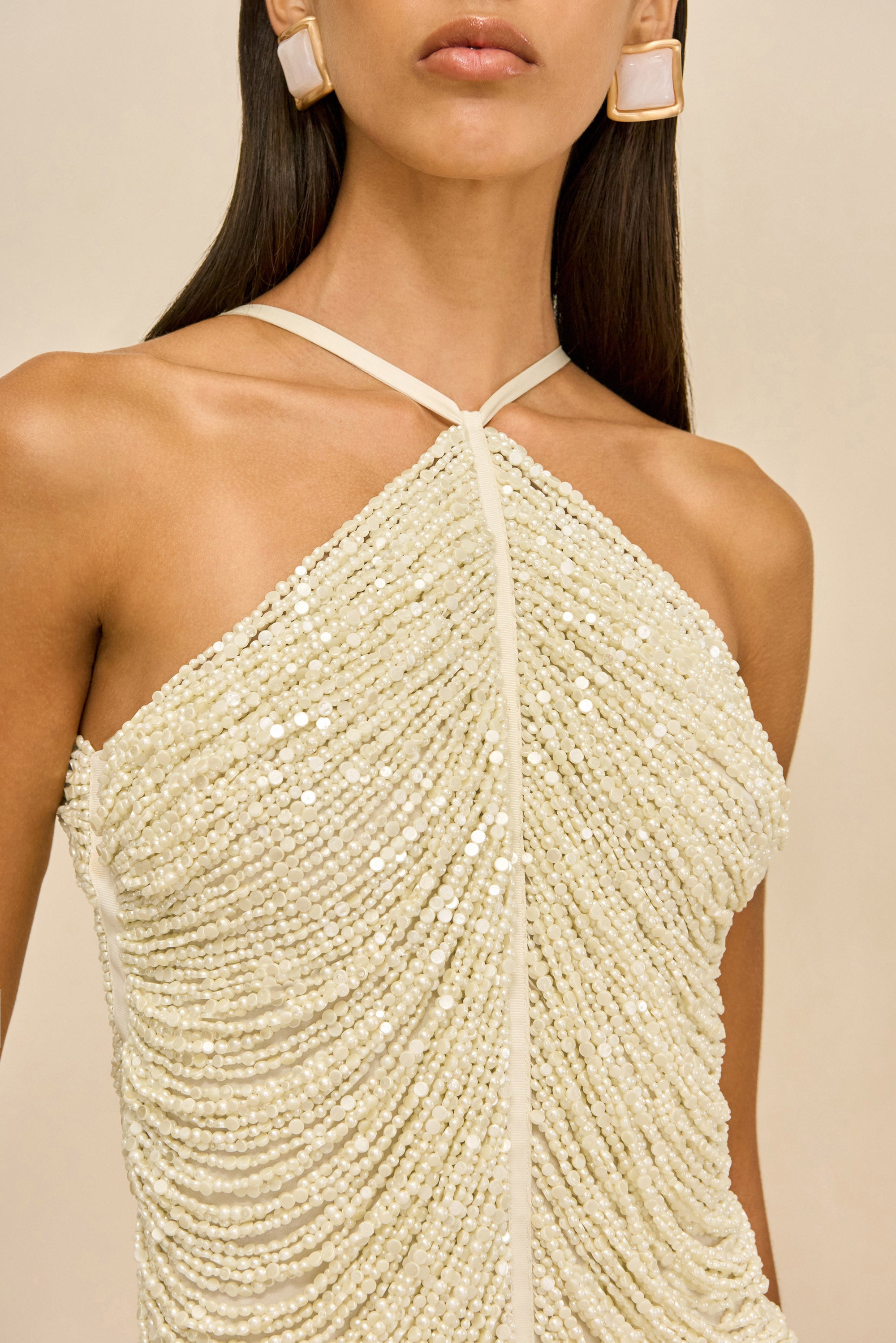DOMINA DRESS - OFF WHITE