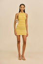 ERINA KNIT DRESS - MARIGOLD