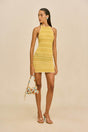 ERINA KNIT DRESS - MARIGOLD