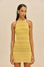 ERINA KNIT DRESS - MARIGOLD