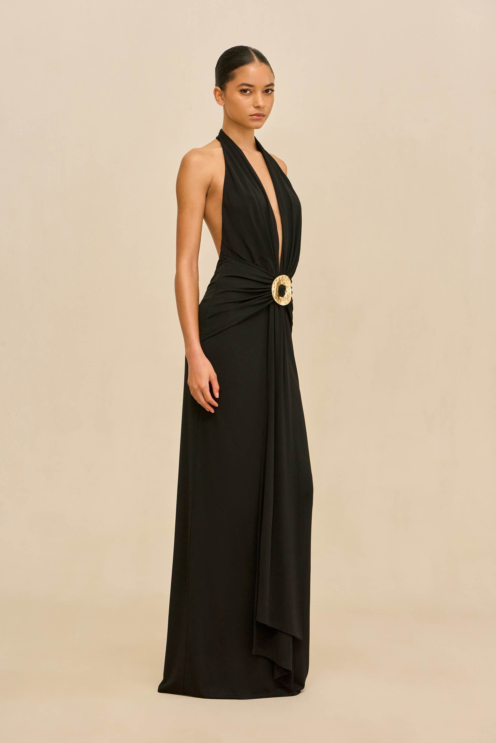 CHII GOWN - BLACK