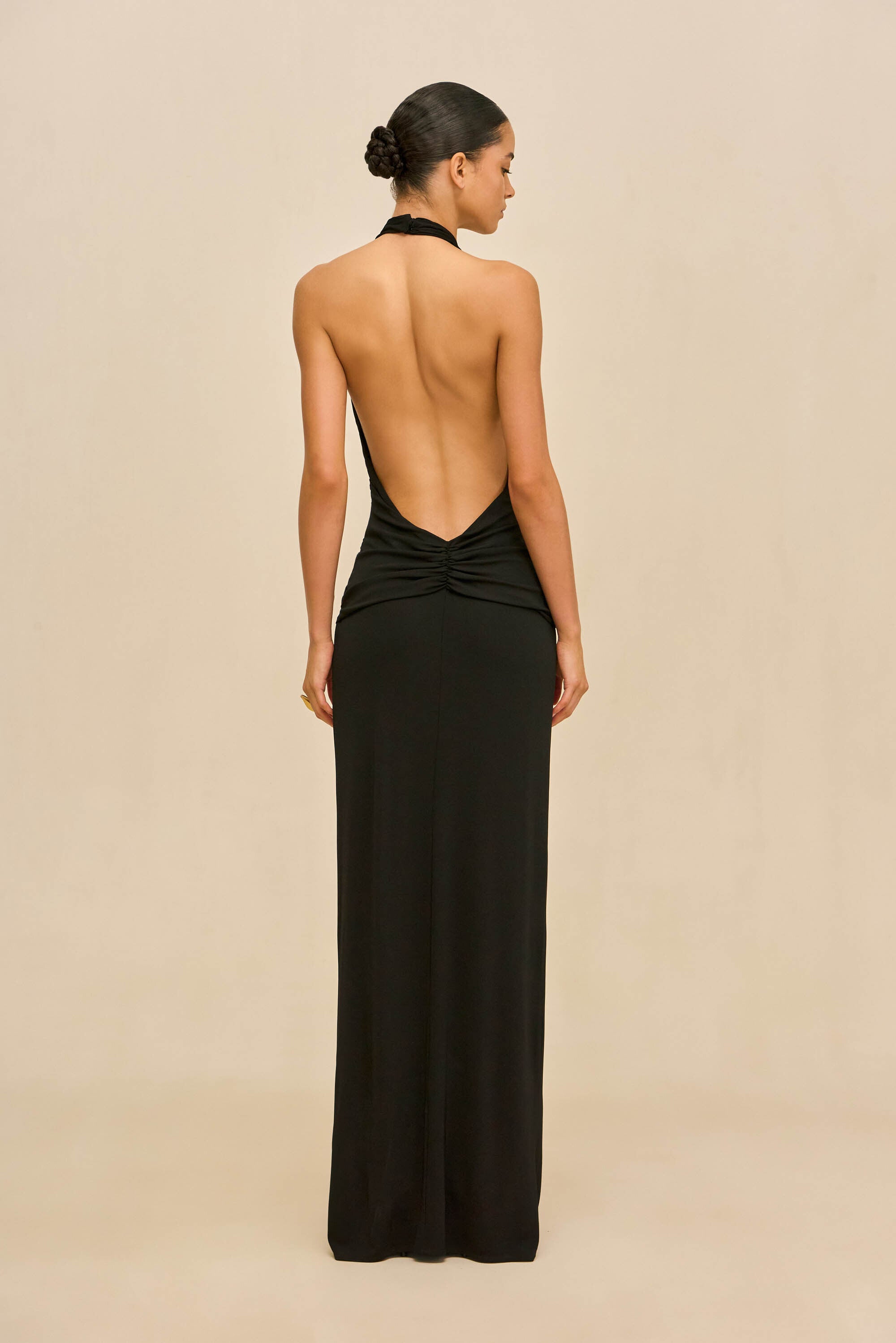 CHII GOWN - BLACK