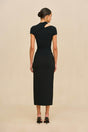 MARLINE KNIT SKIRT - BLACK