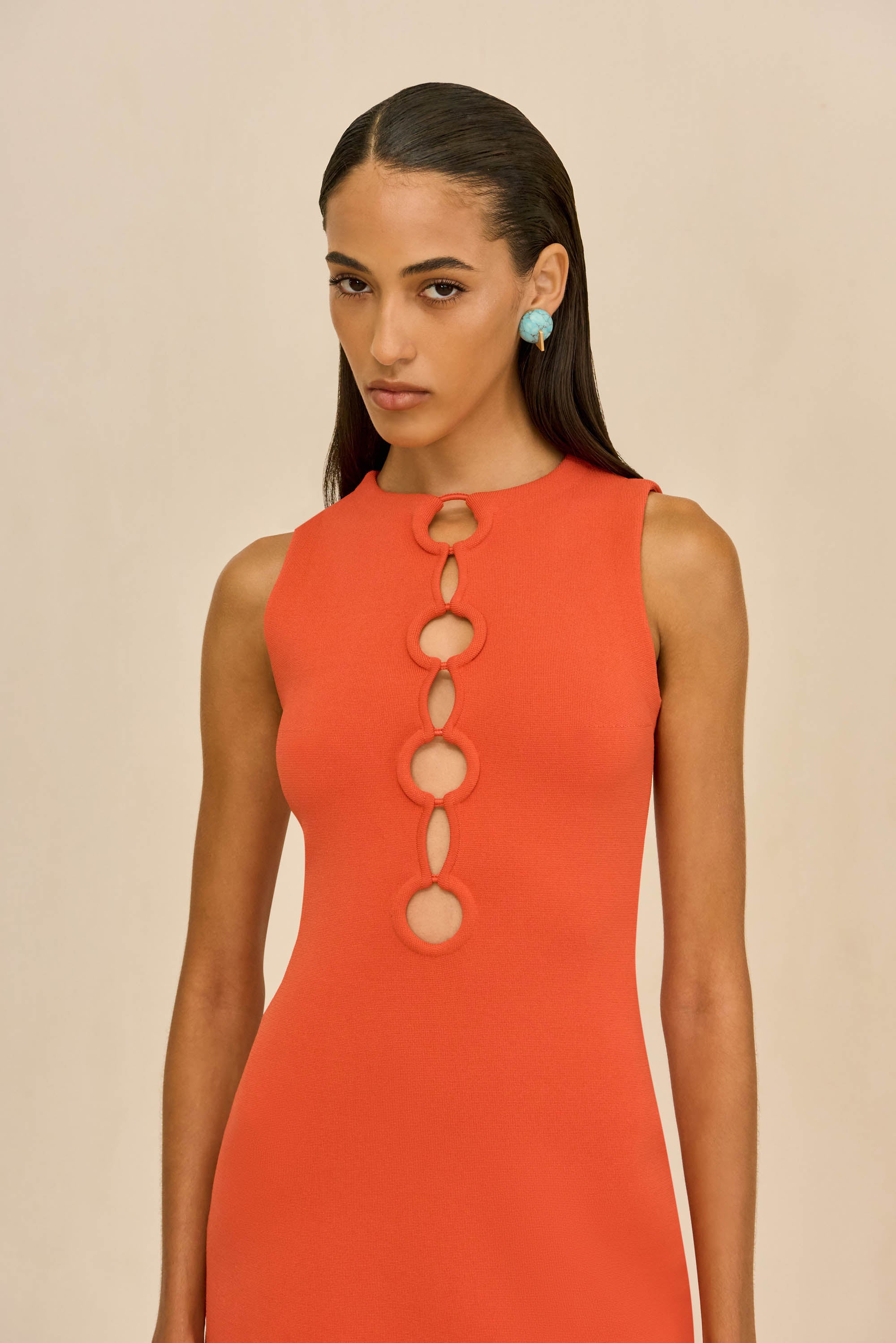 HARTLEY KNIT DRESS - CANYON