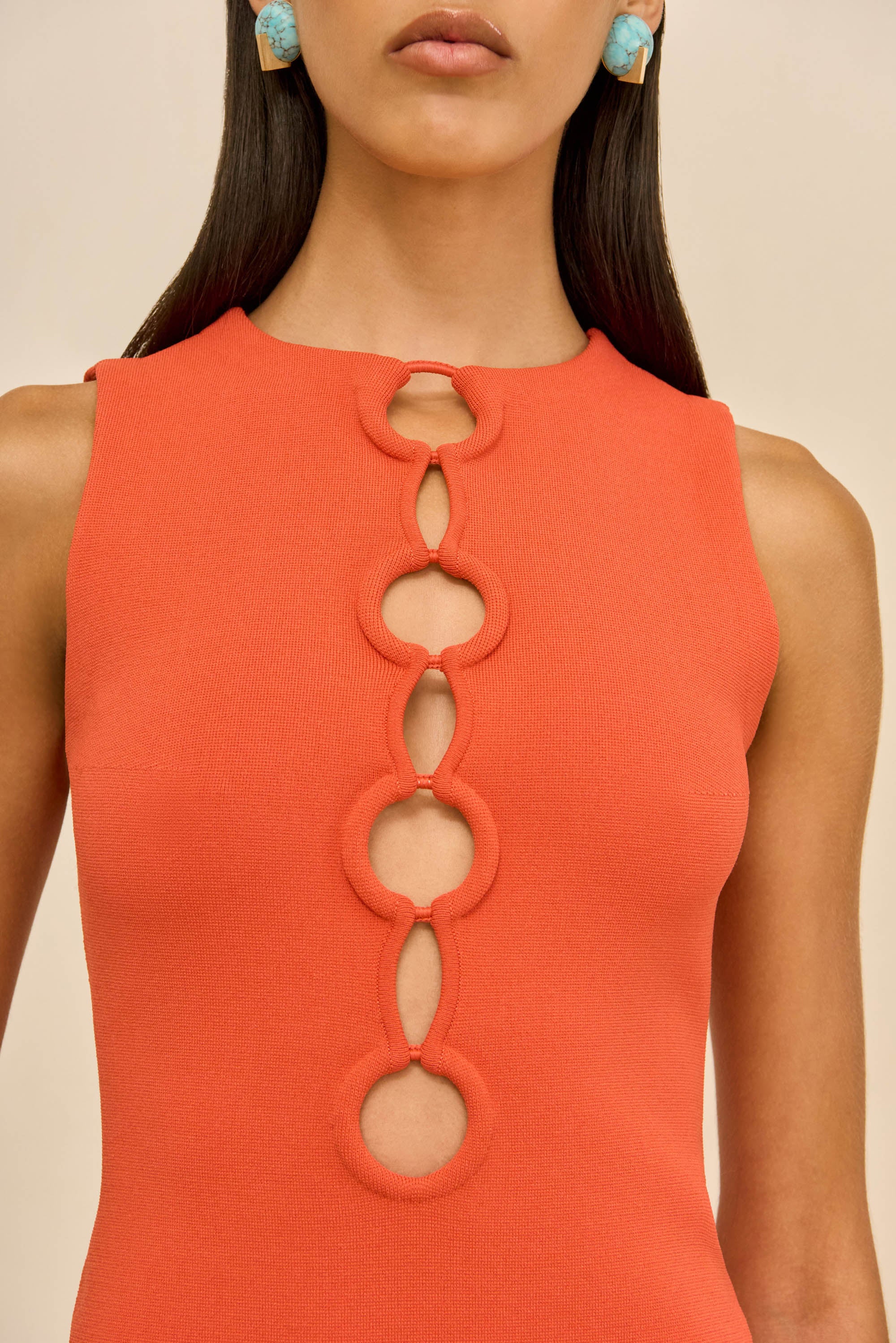 HARTLEY KNIT DRESS - CANYON