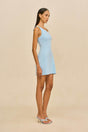 MENDELA KNIT DRESS - COASTAL