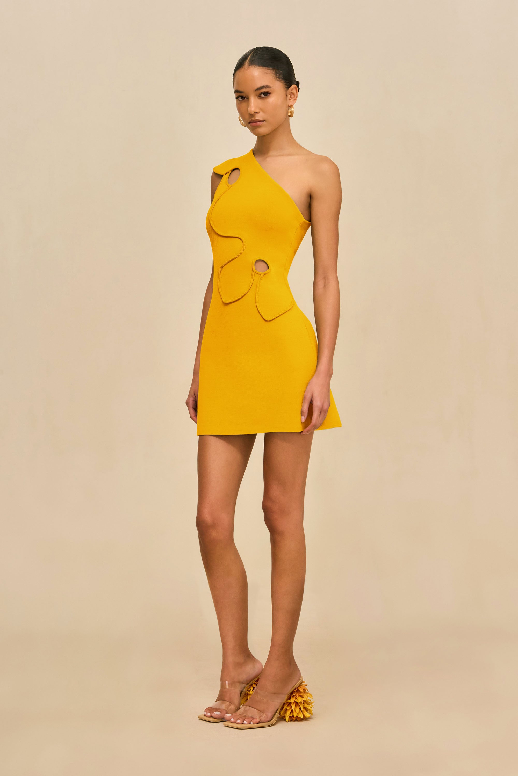 LABELLA KNIT DRESS - MARIGOLD
