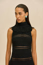 KADIMAH KNIT DRESS - BLACK