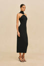 JESSICA KNIT DRESS - BLACK