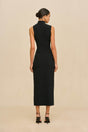 JESSICA KNIT DRESS - BLACK