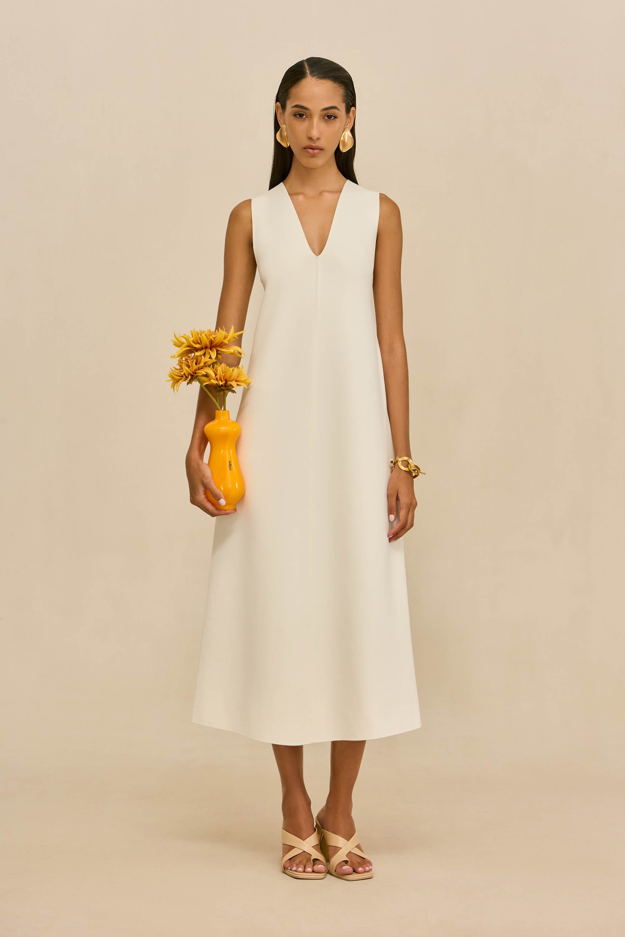 cult gaia sweater dress Dresses This form VIOLLET KNIT DRESS - OFF