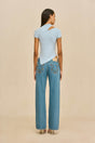 NESSI KNIT TOP - COASTAL