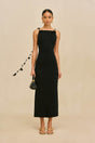 GIULIANA KNIT DRESS - BLACK