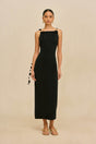 GIULIANA KNIT DRESS - BLACK