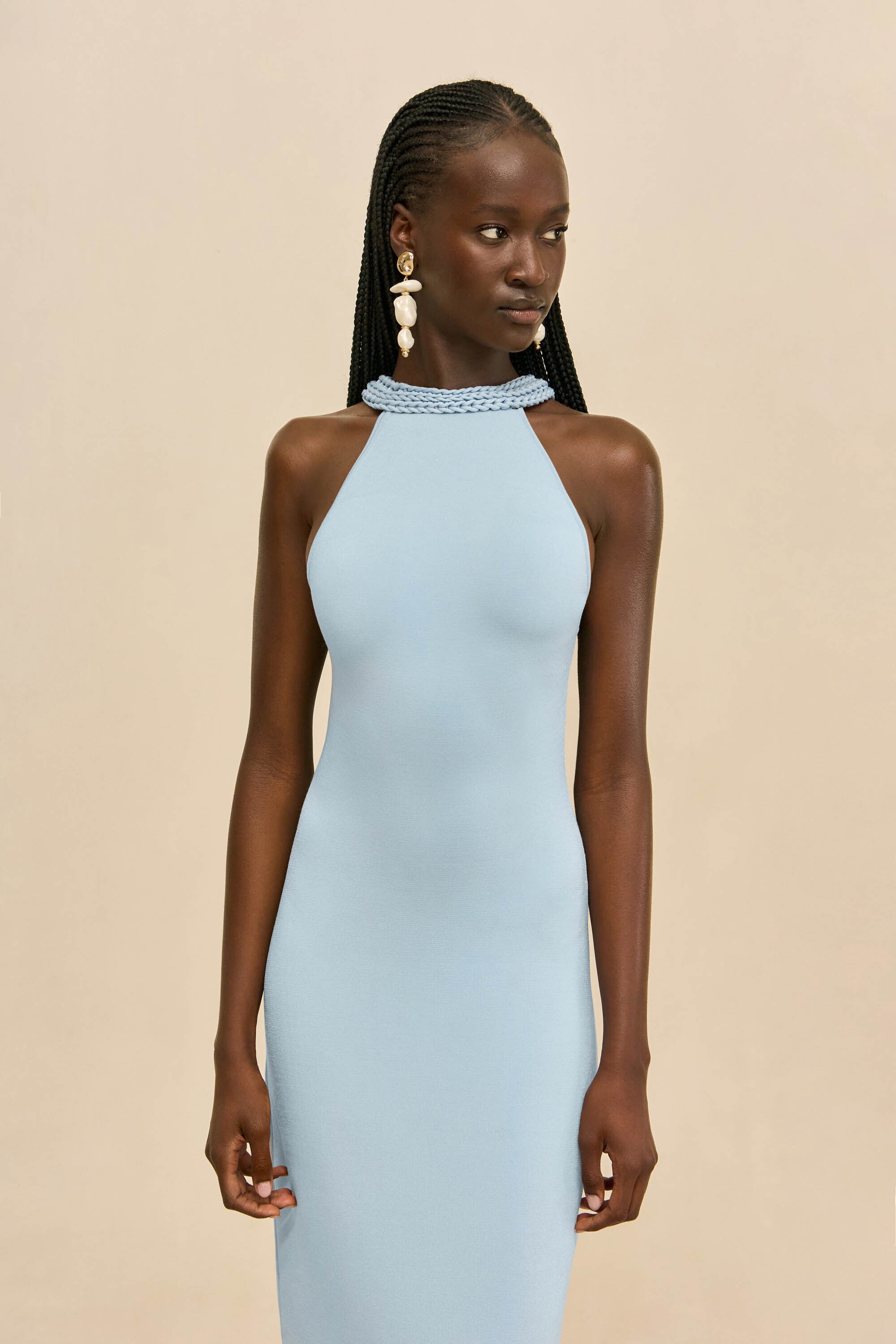 CASSIDY KNIT GOWN - COASTAL – CULT GAIA
