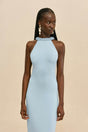 CASSIDY KNIT GOWN - COASTAL