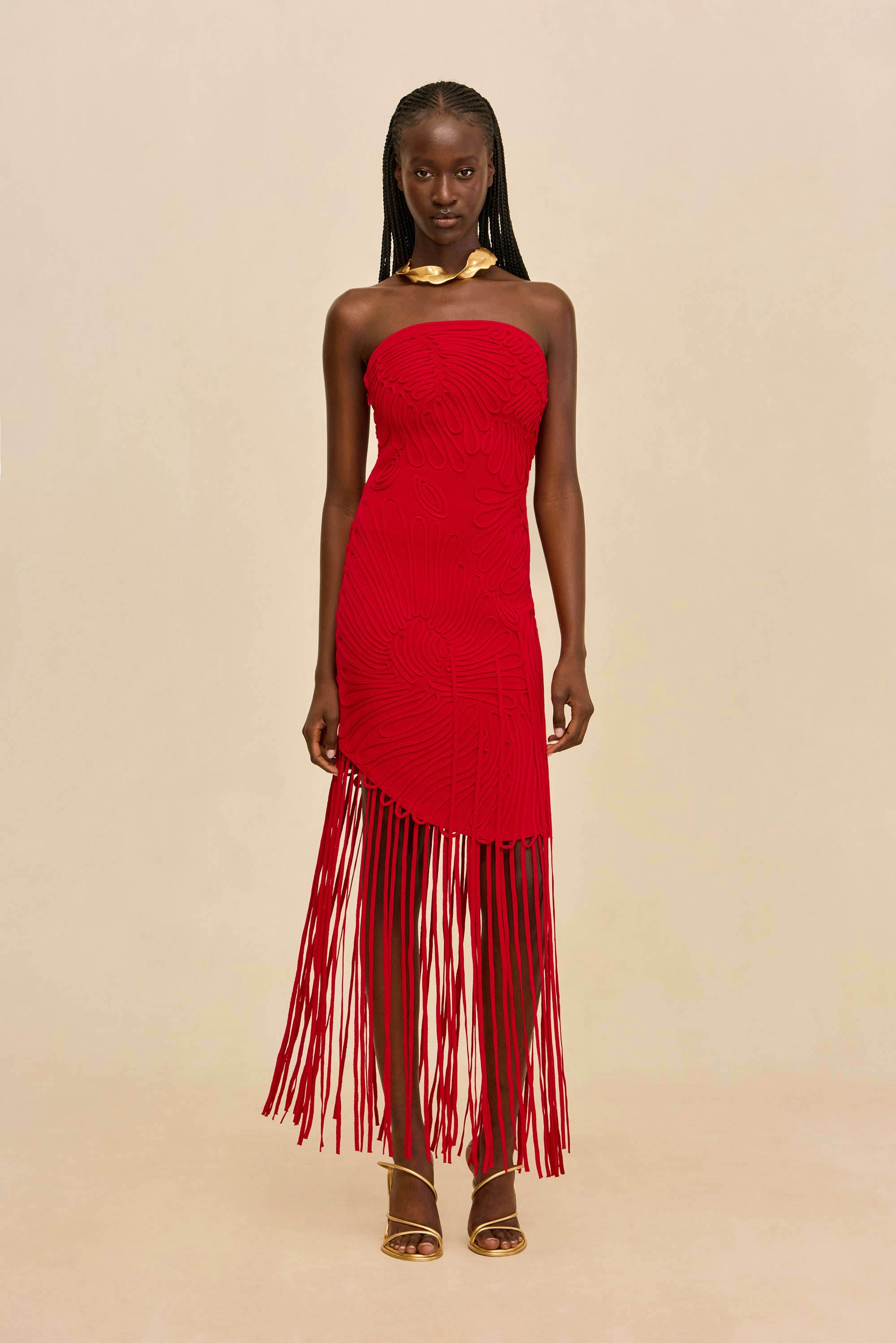 Edina Gown | Vermilion