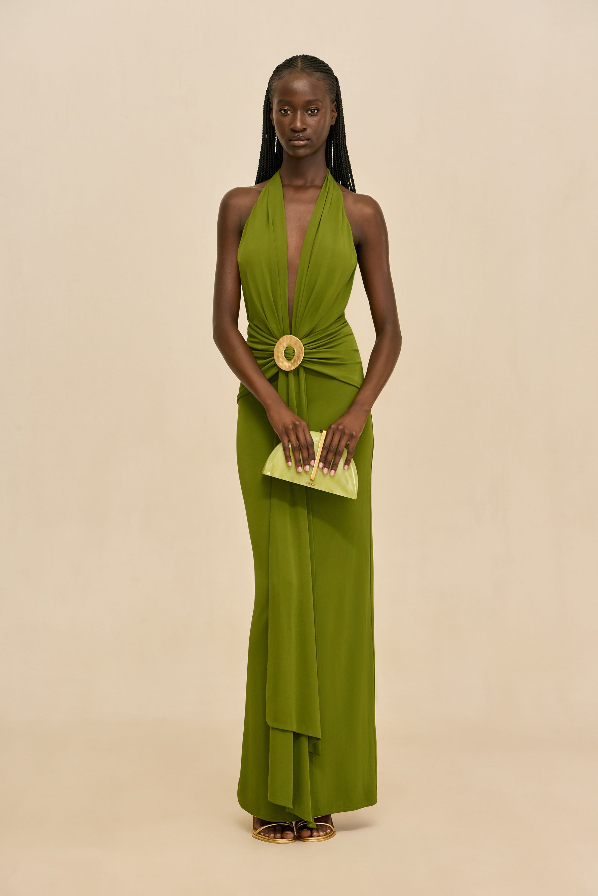 CHII GOWN - DEEP PASTURE