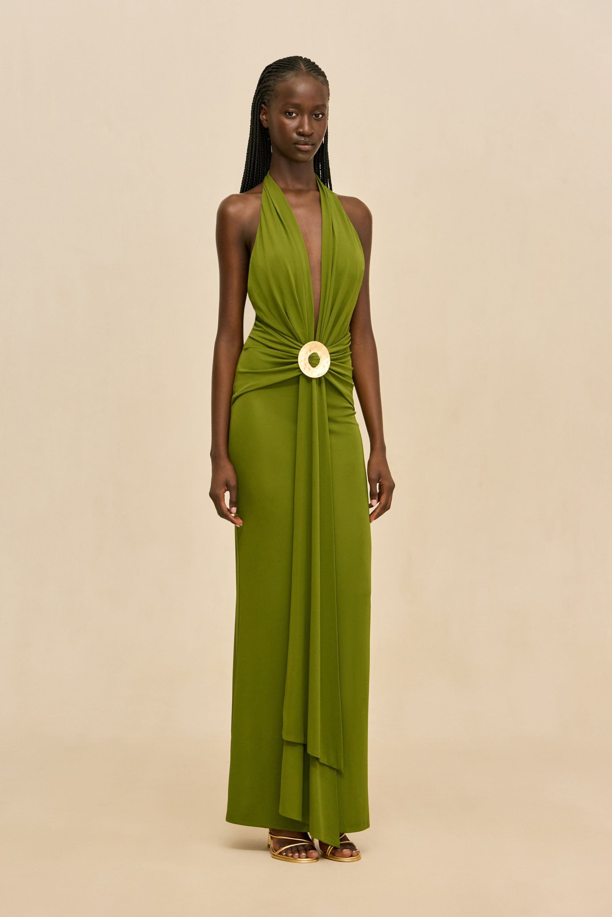 CHII GOWN - DEEP PASTURE CULT GAIA CHII GOWN - DEEP PASTURE CULT GAIA