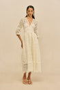ROSALIND DRESS - OFF WHITE